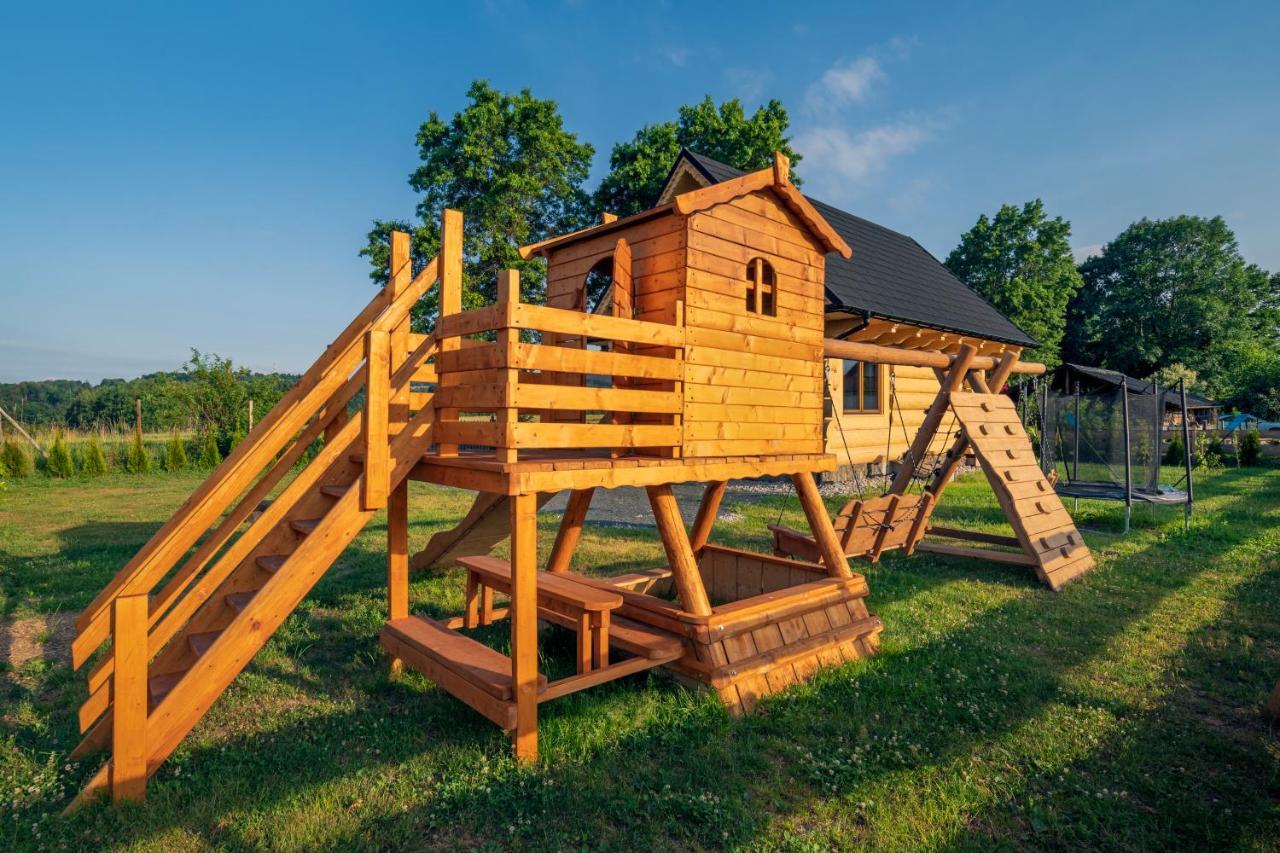 Sudecki Dym Z Kominkiem Kolo Karpacza. Agroturystyka Janowice Wielkie Ngoại thất bức ảnh