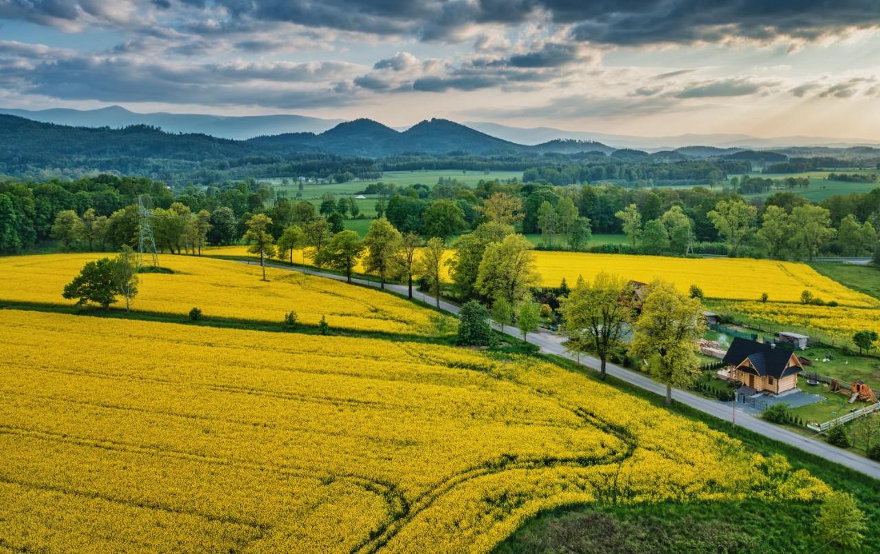 Sudecki Dym Z Kominkiem Kolo Karpacza. Agroturystyka Janowice Wielkie Ngoại thất bức ảnh